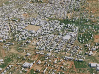 Bobo-Dioulasso - Burkina Faso 3D model