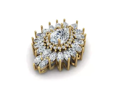 Pendant 0048 Free 3D print model