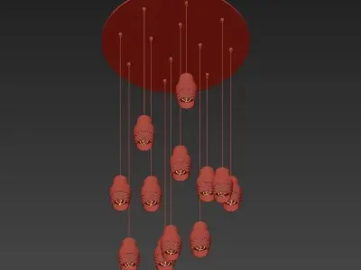 AXOLIGHT pendant lamp 3D model