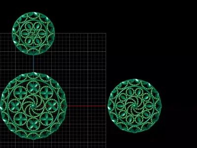 Pendant Set 27 3D print model