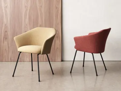 Cm 145 Carver Chair 3D model