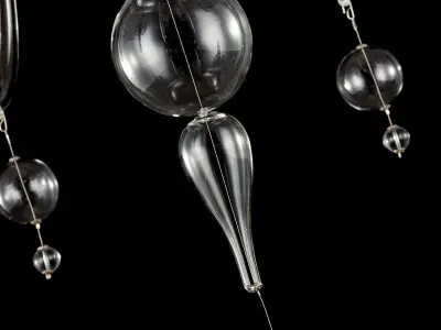 Chandelier Neoclassic Bubble Dreams MOD603-08-N Maytoni Classic Free 3D model