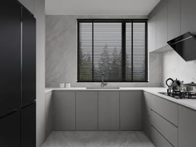 apartment interior scenes     3D model 17