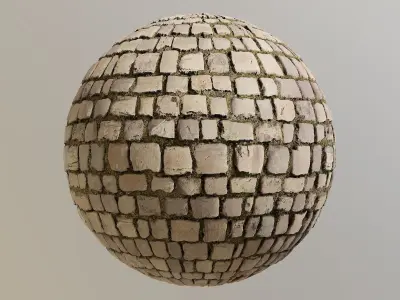 Cobblestone PBR Texture Texture
