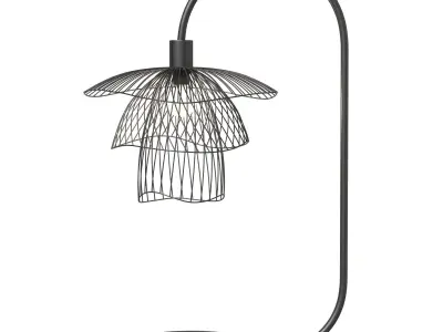 Forestier table lamp Papillon 3D model