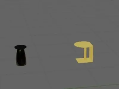 Collection about furniture tables chairs  lamps and Humanoid 3D print model