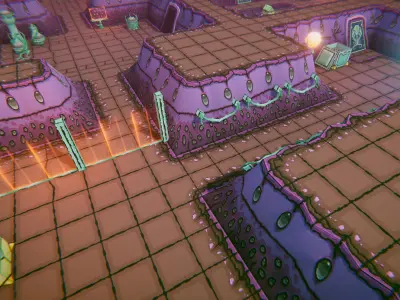 EnviroKit - THE ALIEN-SHIP - Lowpoly 3D model Low-poly 3D model