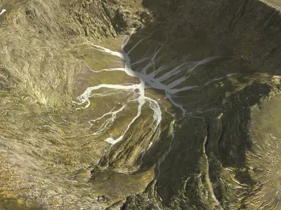 Mountain 001 3D model
