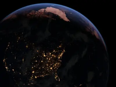 43K UltraRealistic Earth 3D model