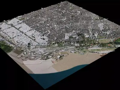 Buenos Aires - Argentina 3D model