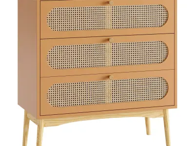 Canno chest of drawers 3D model