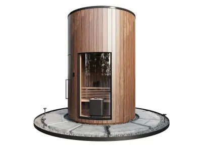 Lumi Pod Sauna 3D model