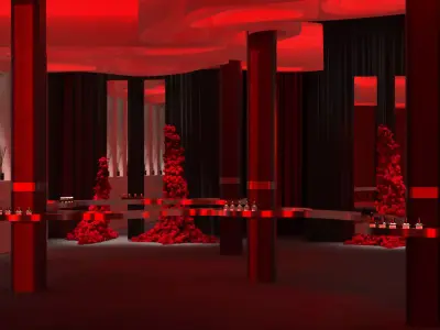 Perfume Entrance Project 3D model