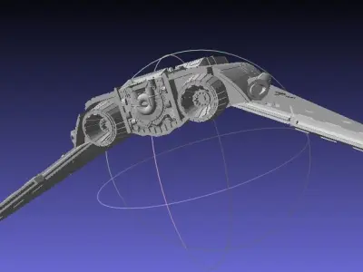 1k I7 Incom Imperial Howlrunner 3D print model