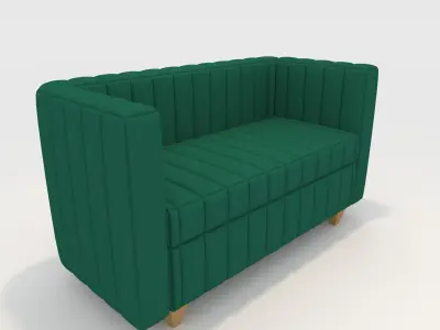 Collection Sofa 2 Seater 2 3D Model Pack