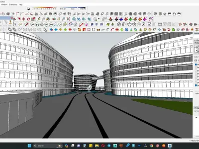 CONTEMPORARY 3D MODEL  3D model