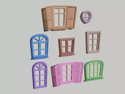 window package 3D model