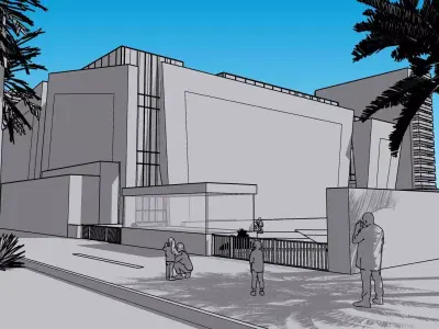 School design 3D model