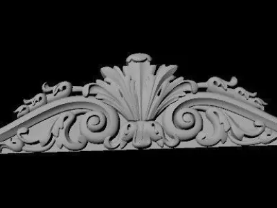 dekor ornament 3D model 200
