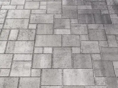 paving stones on sidewalk Texture