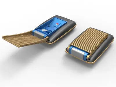 Communicator from Star Trek 3 The Search for Spock 1984 3D print model