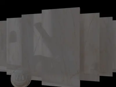 Marble Set Gioia Gold 80x160 Texture