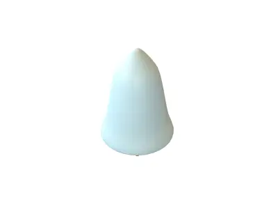 Rocket Icon v1 001 Low-poly 3D model