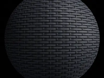 Wicker materials 10- PBR 4k by Sbsar Texture