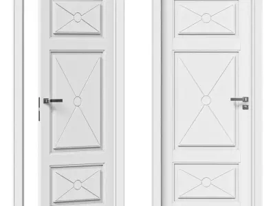 TOSCANA LITERA Interior door 6367 3D model