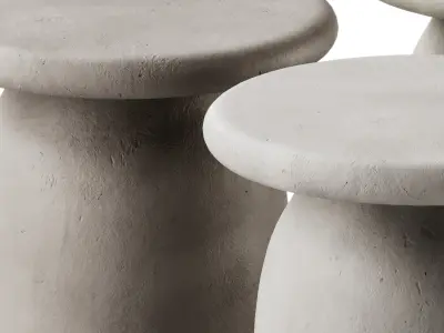 URBI et ORBI SUNDTAN Round Coffee Table 3D model