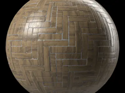 Stone Wall Materials 117- Travertine Tile Stone - Sbsar Seamless Texture