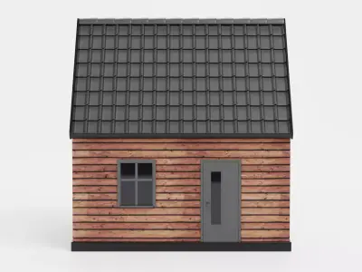 -Stylized House V2- 3D model