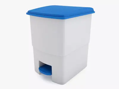 Medical - Trash Bin 3D model