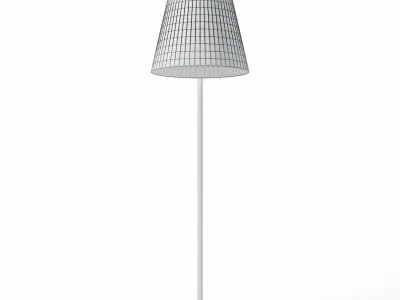 FL-Lampshape table lamp with shade 3D model