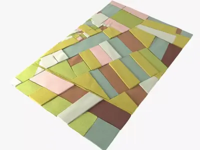 Florian Pucher land carpet 3D model