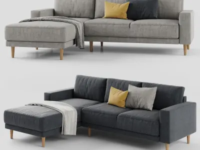 JYSK EGENSE chaise longue sofa 3D model