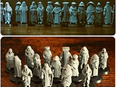 Universal Guard - Civilians Pack 2 3D print model
