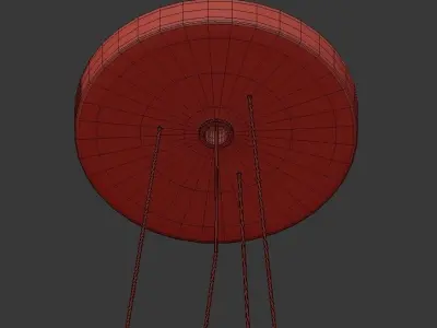 Coneca Pendant 3 Black 3D model