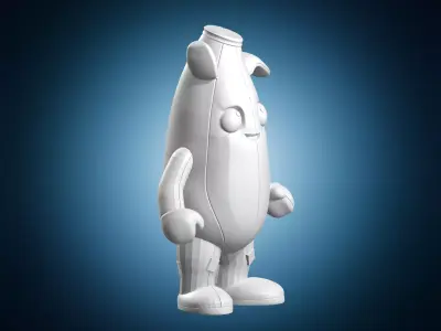 Fortnite Peely Costume 3D print model