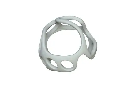 SciFi Cube Object No 37289 Low Poly Shape Texture