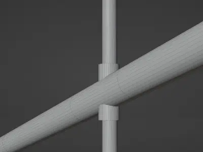 Ceiling lamp Free low-poly 3D model buy