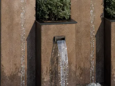 Waterfall fountains cascade 31 3D model