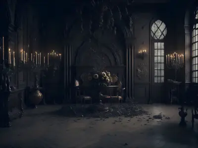 Gothic Themed Image Backdrops Texture