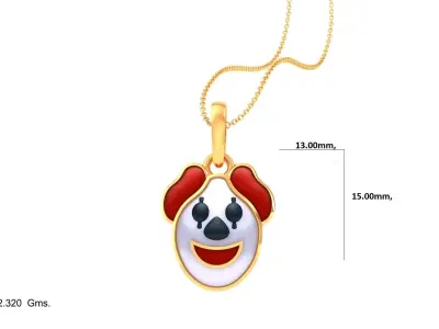 Kids Pendant - 15 3D print model