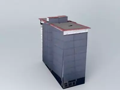 Block floors 2 Free 3D model