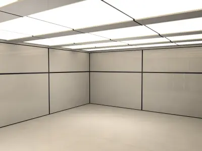 Sci Fi Room 3D model 50