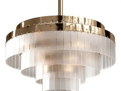 HANDLE STUDIO ART DECO 42 chandelier 3D model