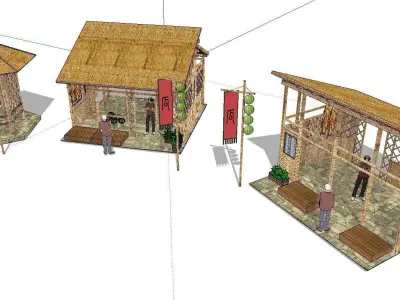 Creative Design-Holiday Cabin-0171 3D model