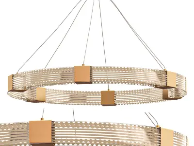 Lorenzo Chandelier by Noho Home 3D model