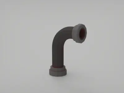 Rooftop pack - 17 Pieces Low-poly 3D model